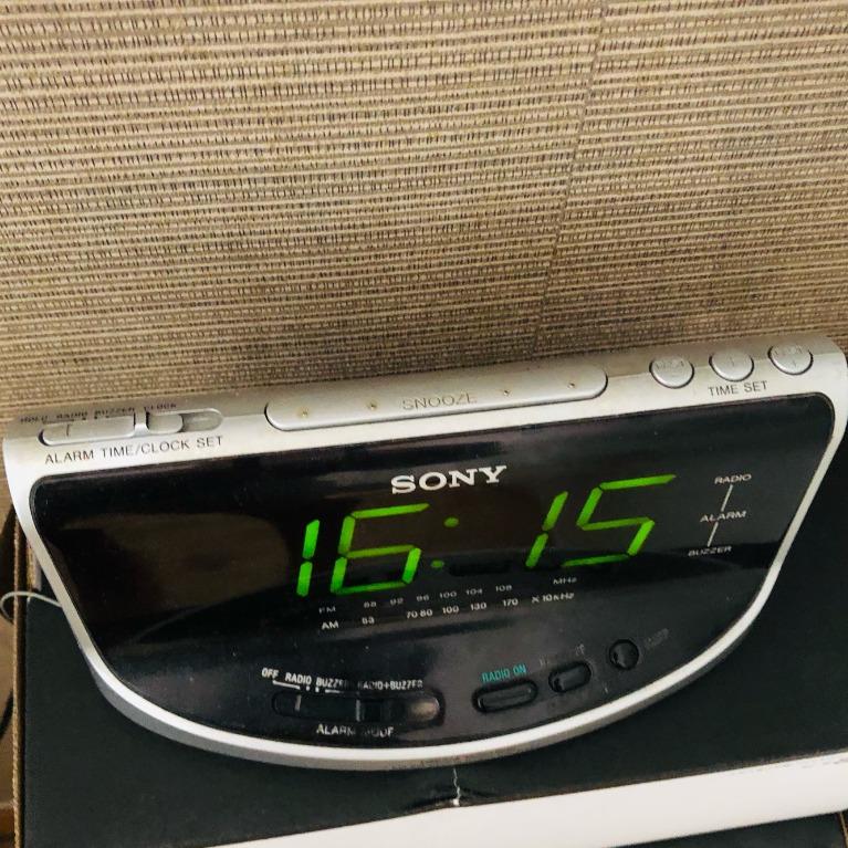Sony Alarm clock, TV & Home Appliances, Other Home Appliances on Carousell