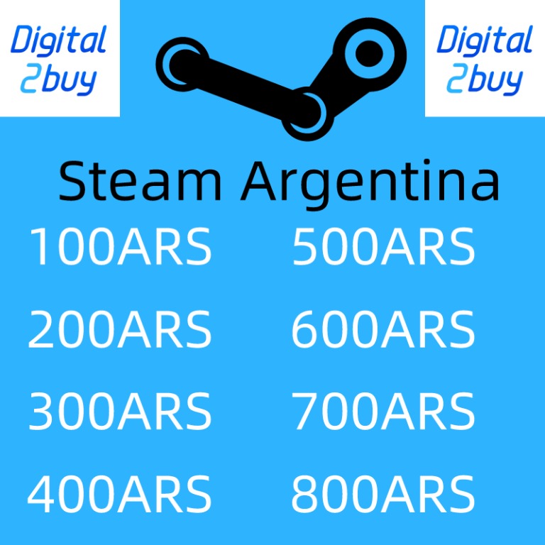 Argentina Prepaid Card For Steam Region Change 45 ARS$ – enjoyandplay