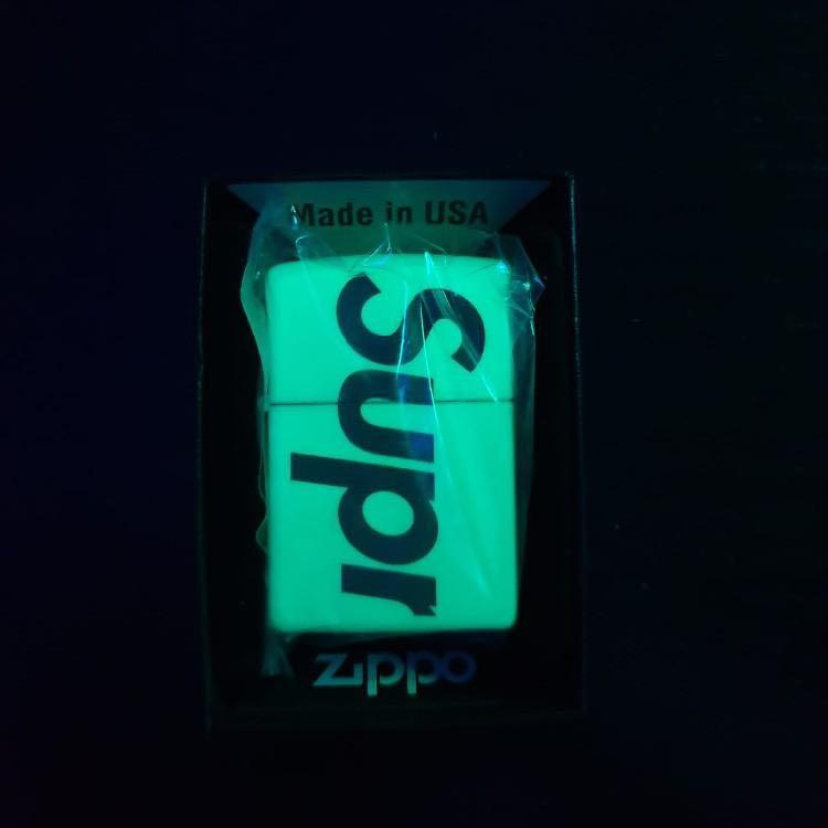 Supreme Glow In The Dark Zippo White, Everything Else on Carousell