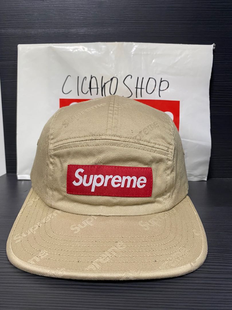 Supreme Jacquard Logo Twill Cap Hat