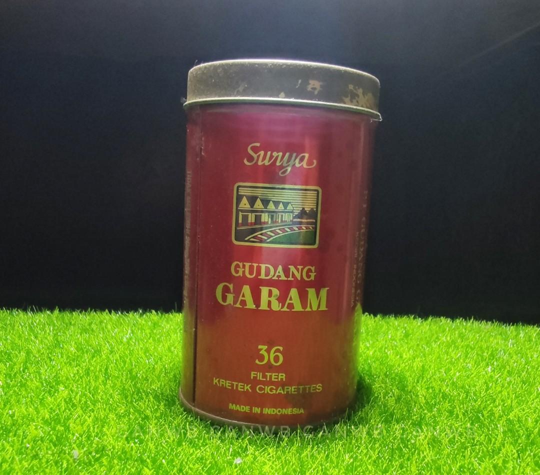 Tin Rokok Gudang Garam - No 2, Hobbies & Toys, Collectibles