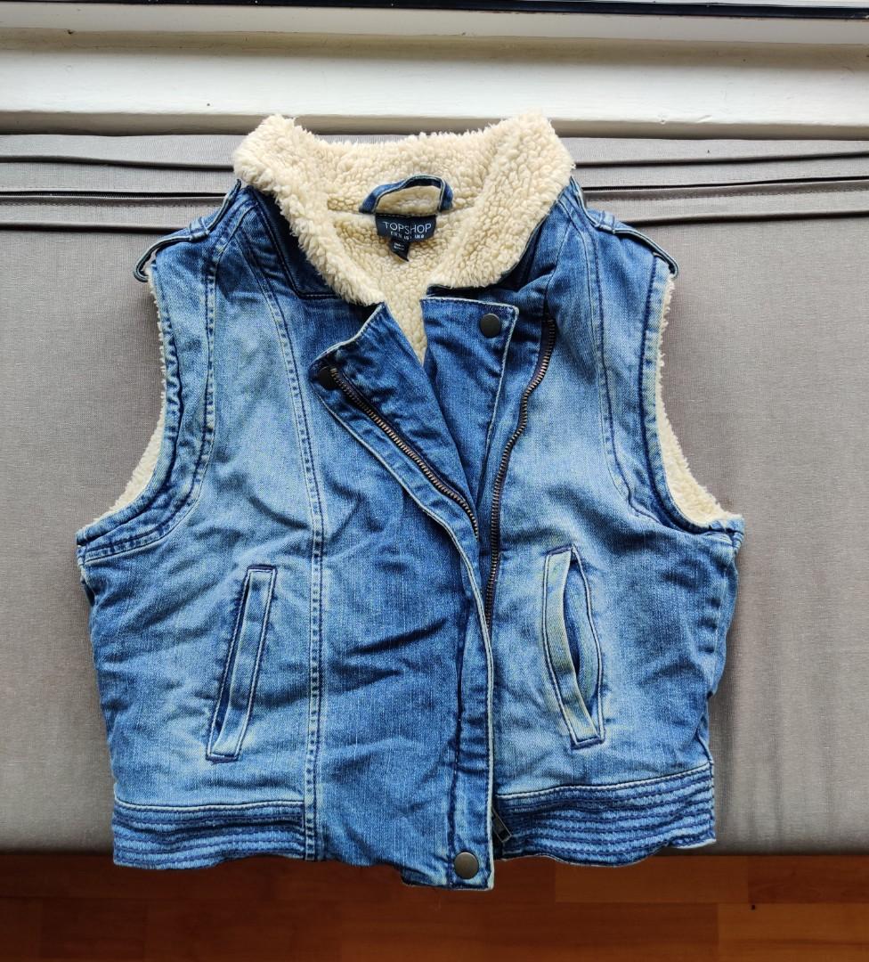 Decjuba - Decjuba Sherpa Denim Jacket on Designer Wardrobe