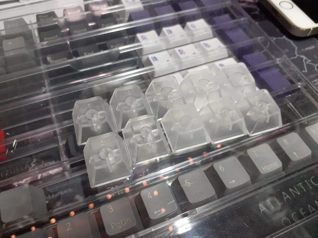 Transparent Keycap Testers, Computers & Tech, Parts & Accessories