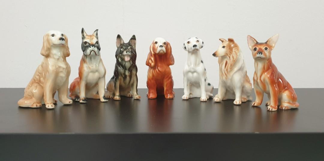 Ceramic dog figurine