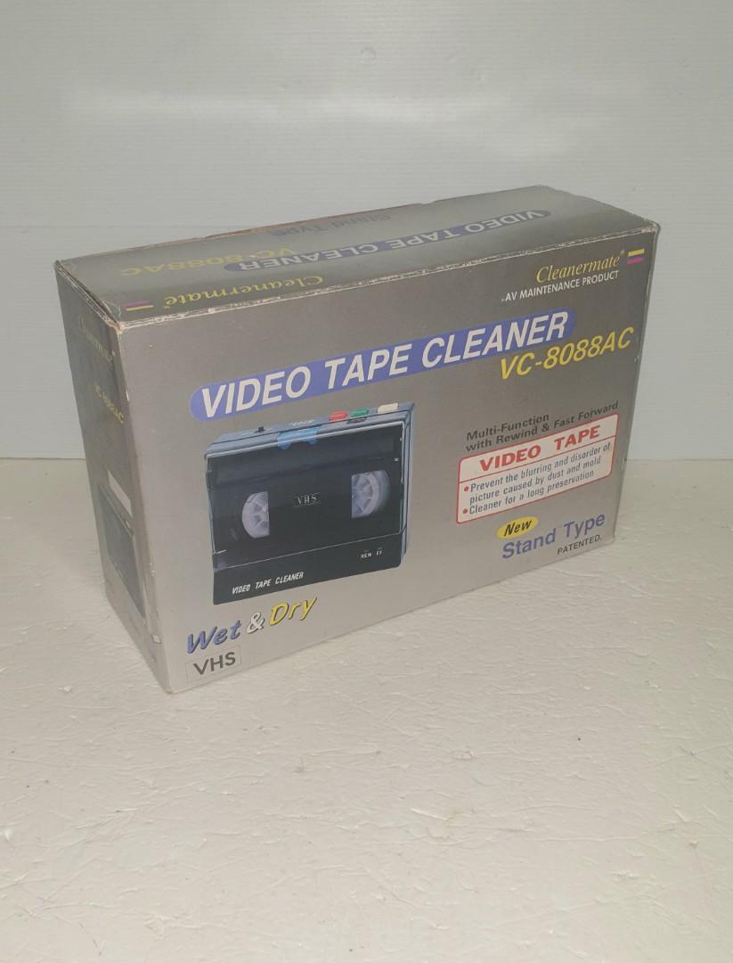 vintage vhs vedio tape cleaner rewinder, TV & Home Appliances, TV