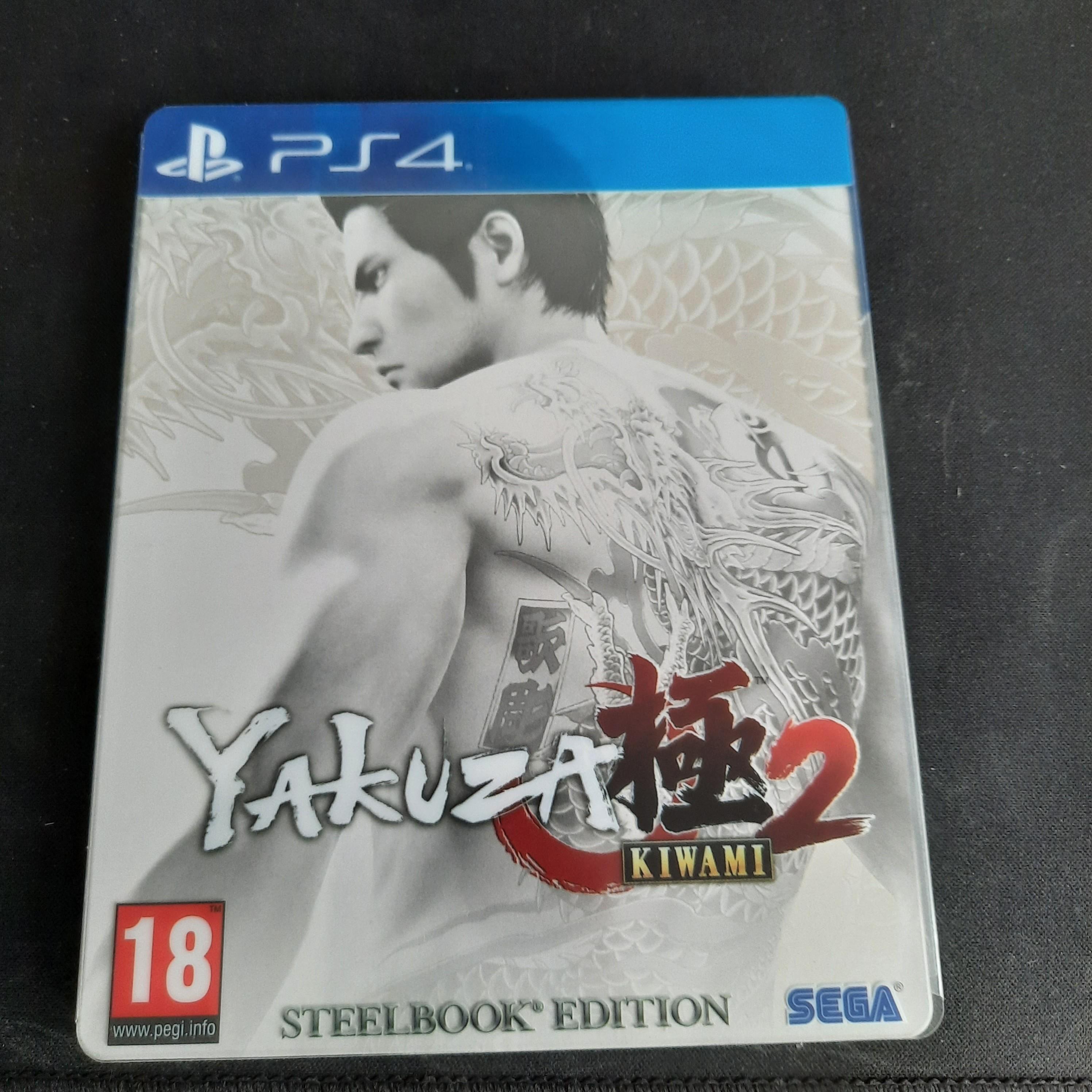 Yakuza kiwami ps4 steelbook top