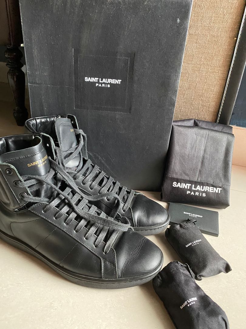 high top saint laurent