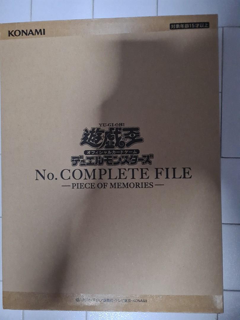 COMPLETE FILE Piece Of Memories Yugioh JAPAN OFFICIAL KONAMI Yu-Gi-Oh OCG No 