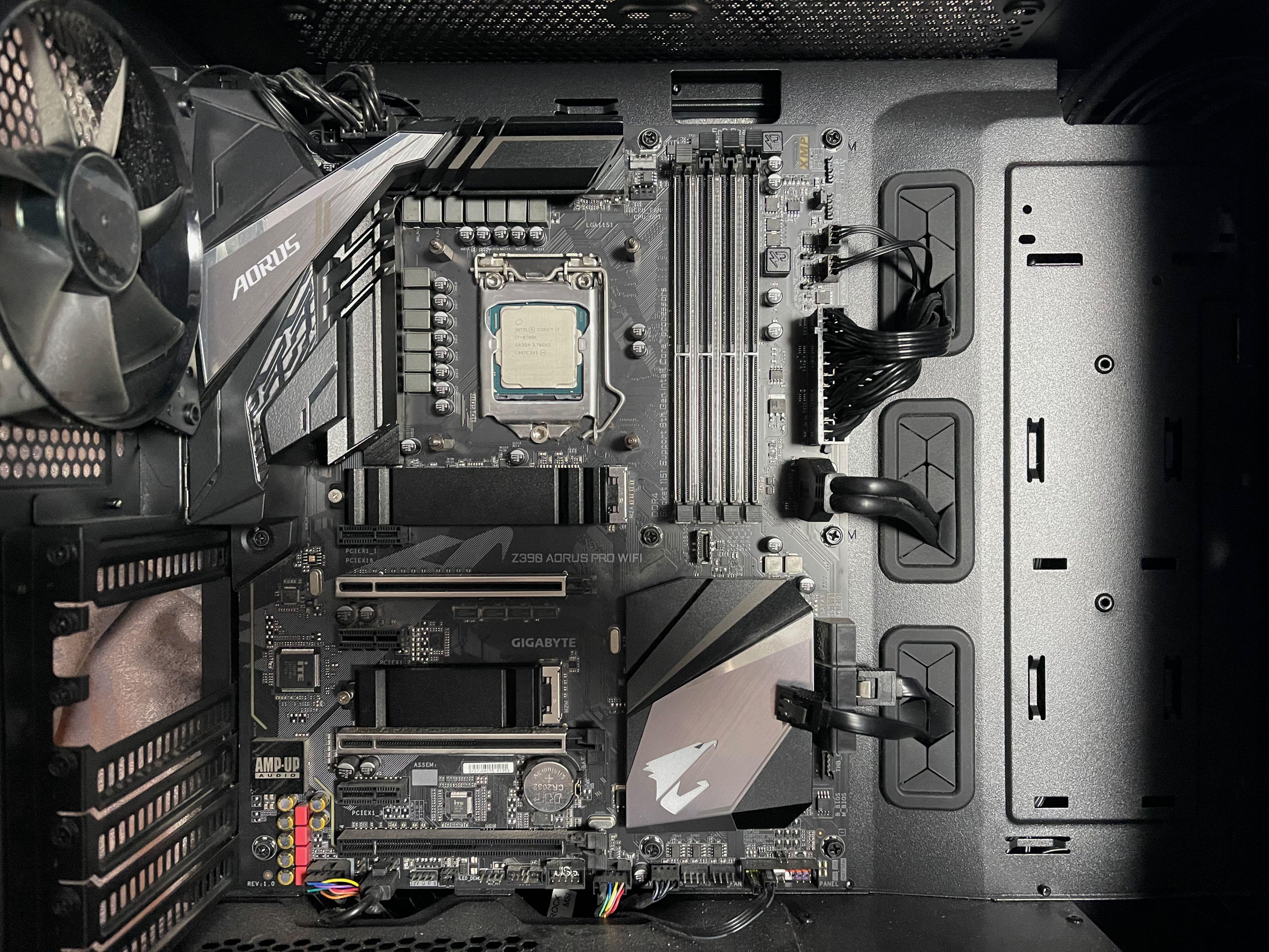 Z390 AUROS GIGABYTE PRO WIFI Intel core i7 8700K Computers Tech Parts Accessories Computer Parts on Carousell