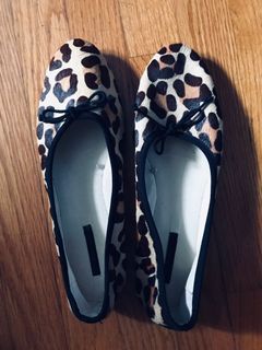 Zara 豹紋平底鞋64231049464323110