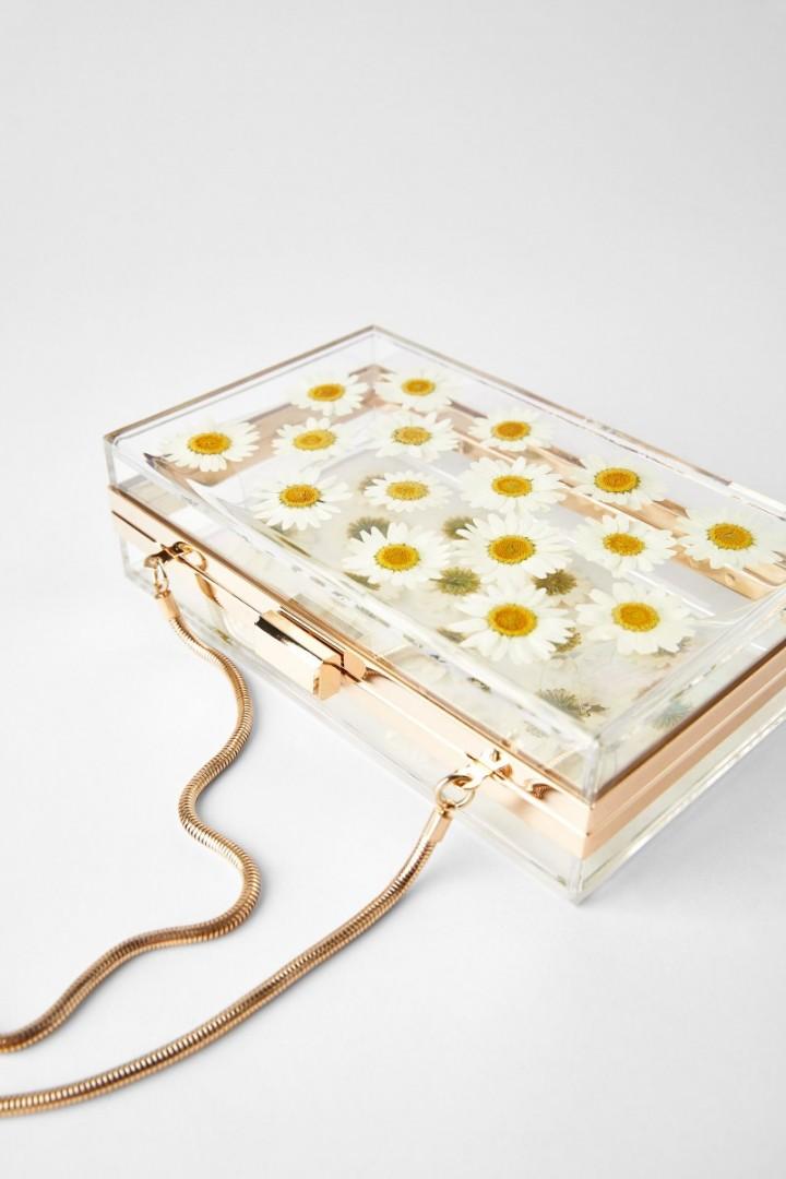 Zara perspex bag deals