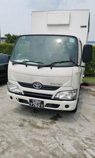 10ft Box Lorry for Rental