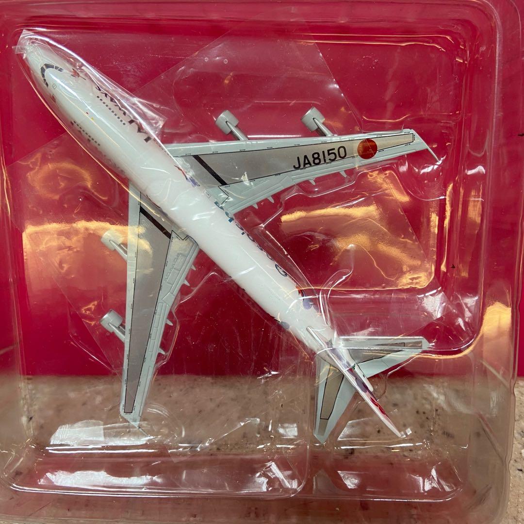 JAL ways B747-200  Reso'cha パープル www.JetCollector.com: JALWays B747-200 Reso'cha, w/stand