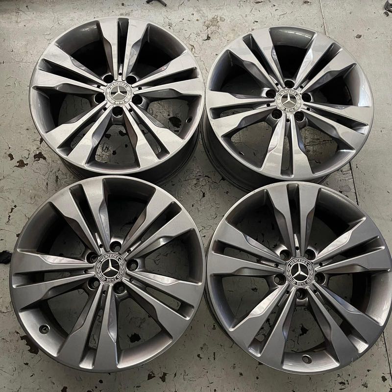 18” Used Original Mercedes rim 5x112, Car Accessories, Tyres & Rims on ...