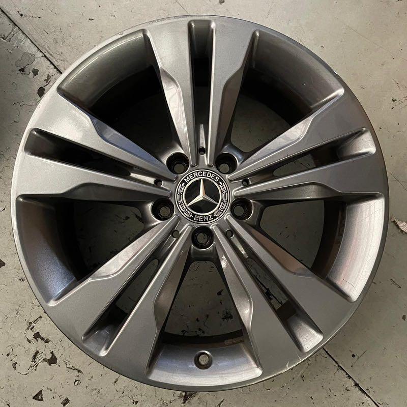 18” Used Original Mercedes rim 5x112, Car Accessories, Tyres & Rims on ...