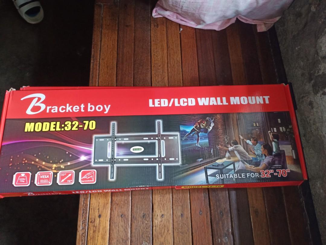 32"-70 " Tv wall bracket (Category: TV Parts & Accessories) located in Quezon City. Submitted by LgbtMerch (Listing ID 1103362397, Image 1). Description: .