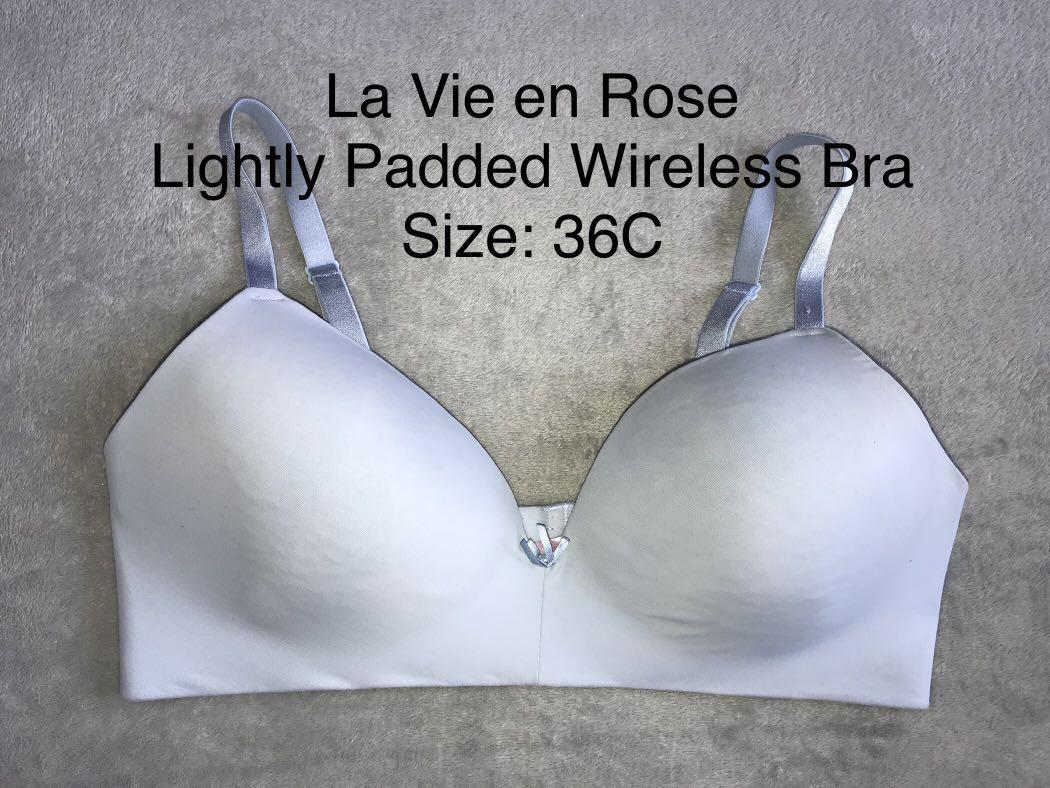 36C La Vie en Rose Wireless T-shirt Bra, Women's Fashion, Undergarments &  Loungewear on Carousell