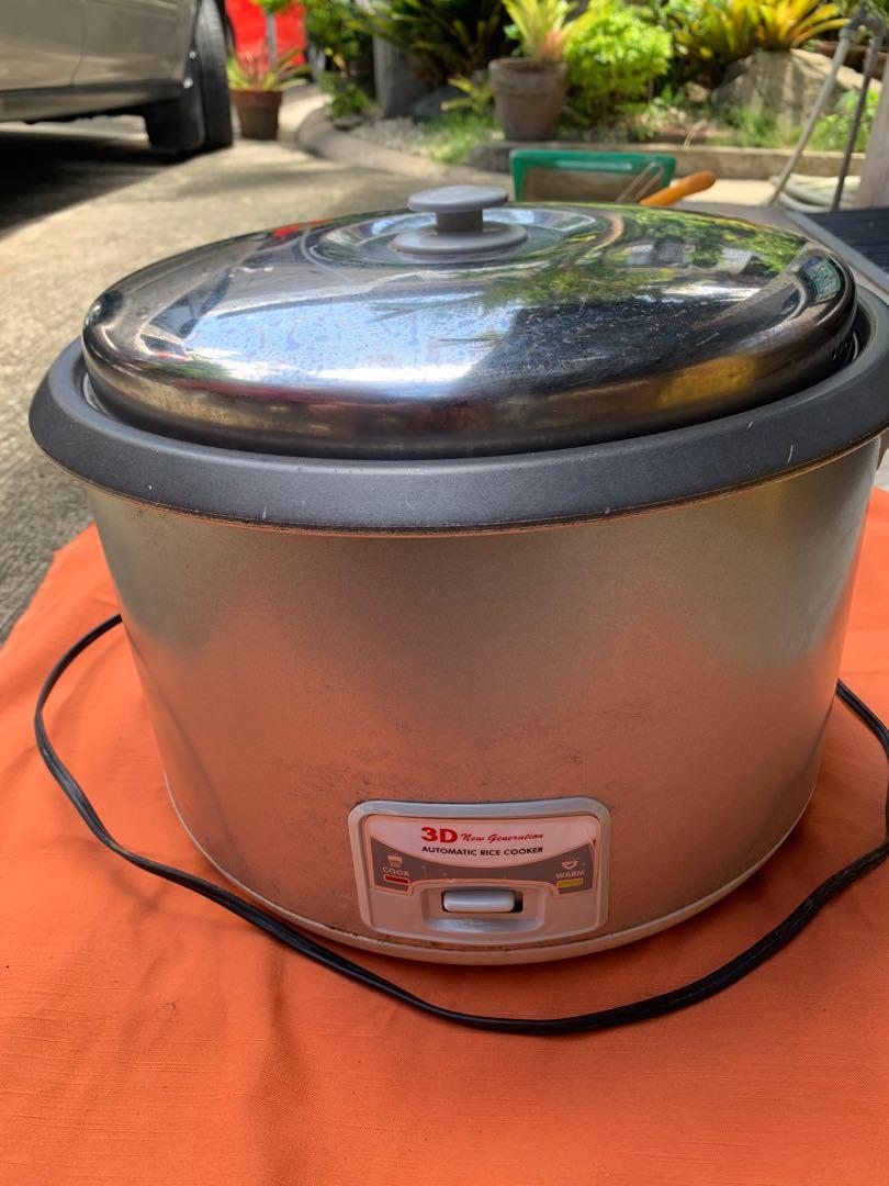 3D Rice Cooker 5L, Furniture & Home Living, Kitchenware & Tableware