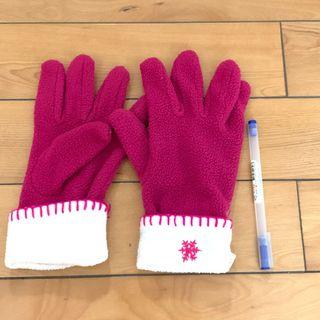 粉色手套