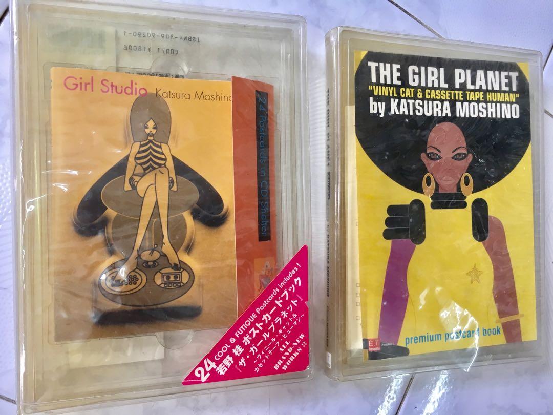 日本著名插畫師若野桂 2盒裝各有24張的postcard套裝 日本原裝正貨 中古珍品絶版貨 罕有收藏品 不散買 書本 文具 漫畫