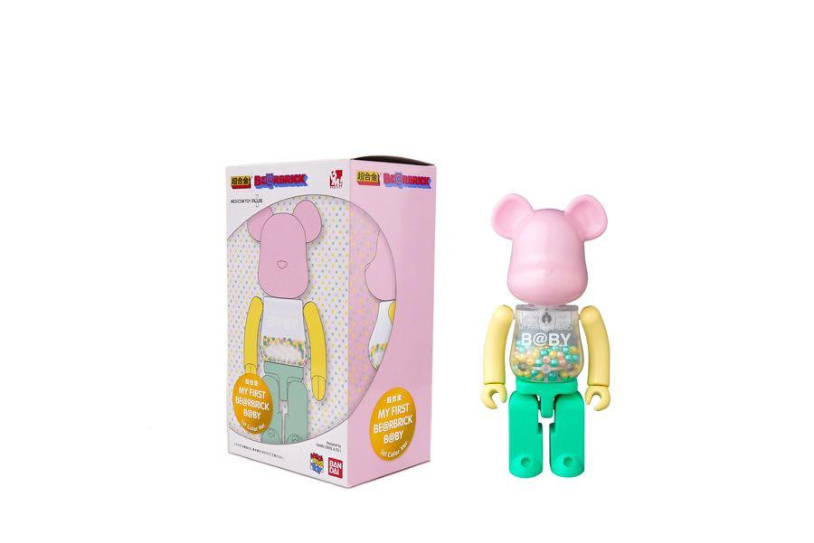 全新My First Baby Bearbrick Neon Color 200% 超合金, 興趣及遊戲