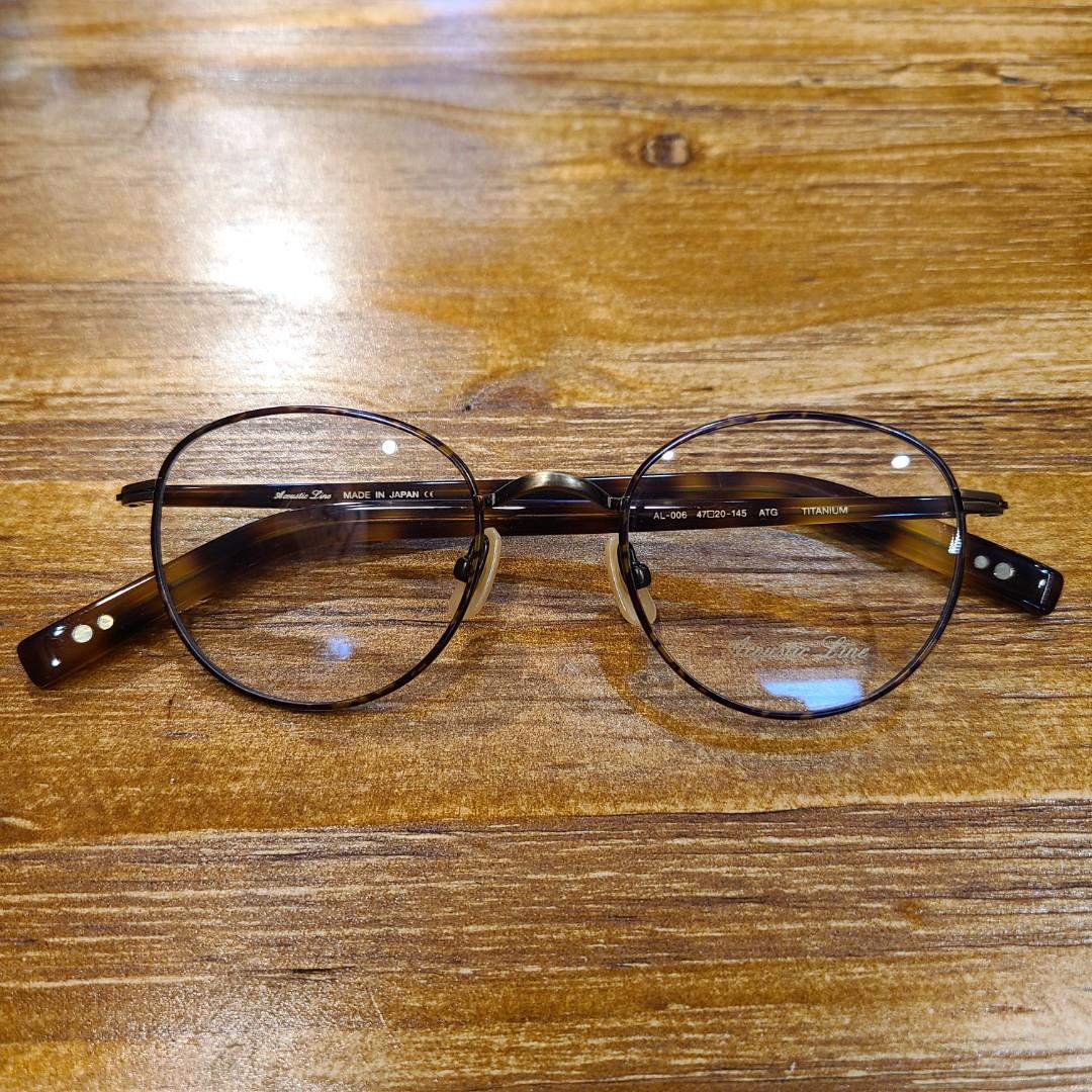 Acoustic line AL-006 日本文青眼鏡made in japan, 興趣與生活, 手作