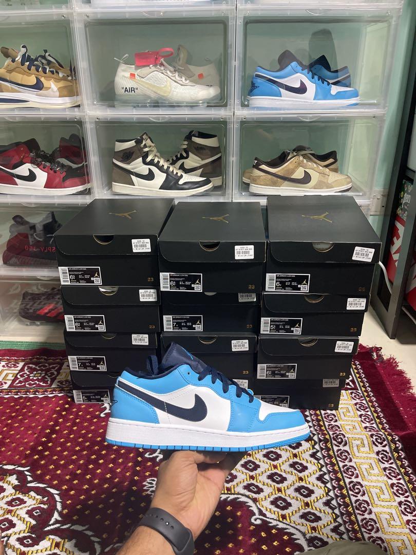 Jordan 1 top unc grade school
