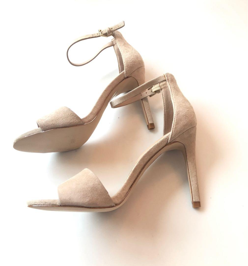 ALDO Fiolla Open Toe Ankle Strap Stiletto Heels