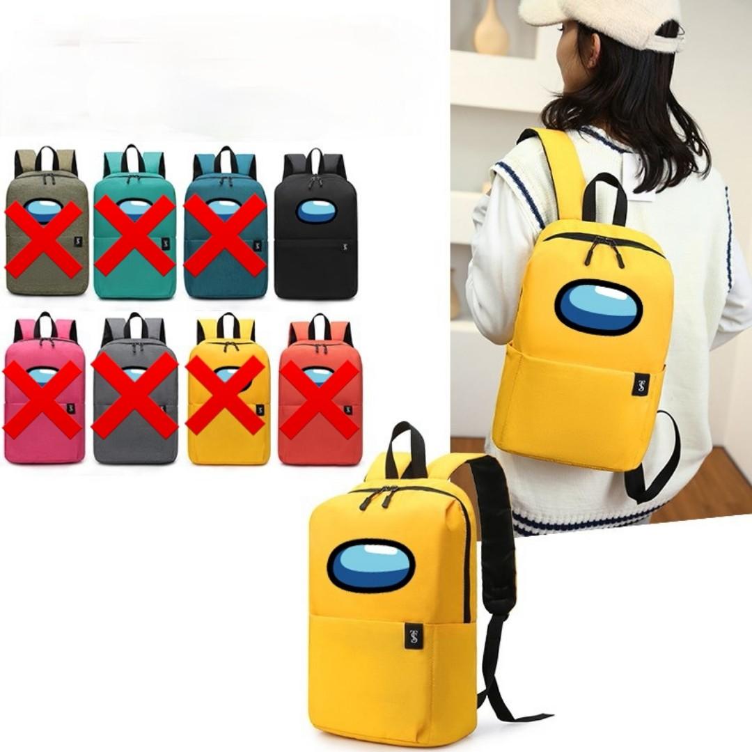 Among us backpacks, Women's Fashion, Bags & Wallets, Backpacks on Carousell