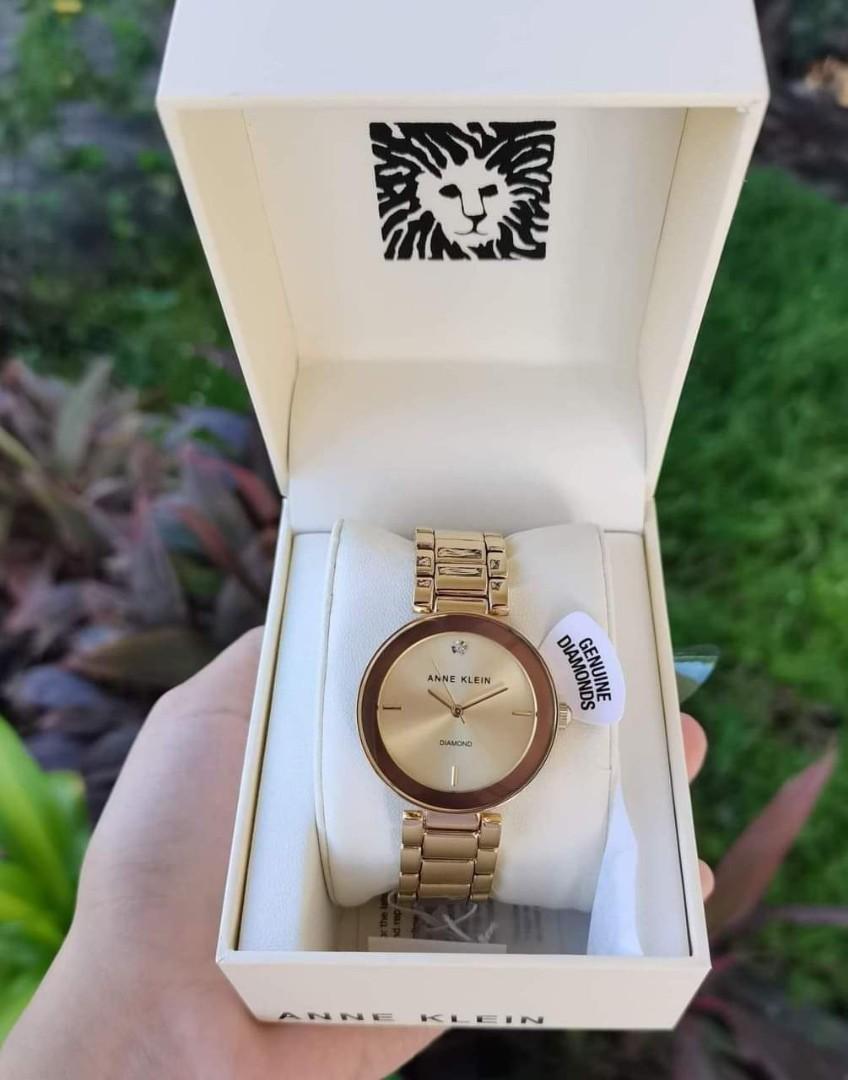 Anne klein 2025 gold watch