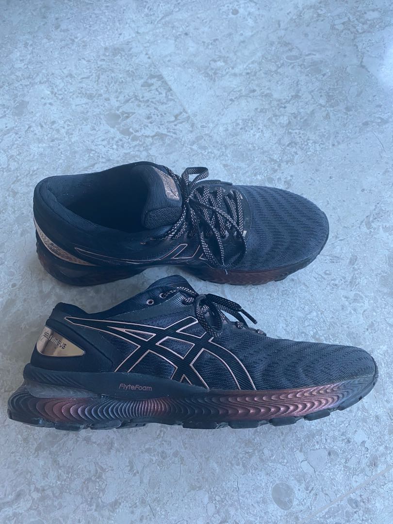 Gel nimbus 22 black rose gold shop