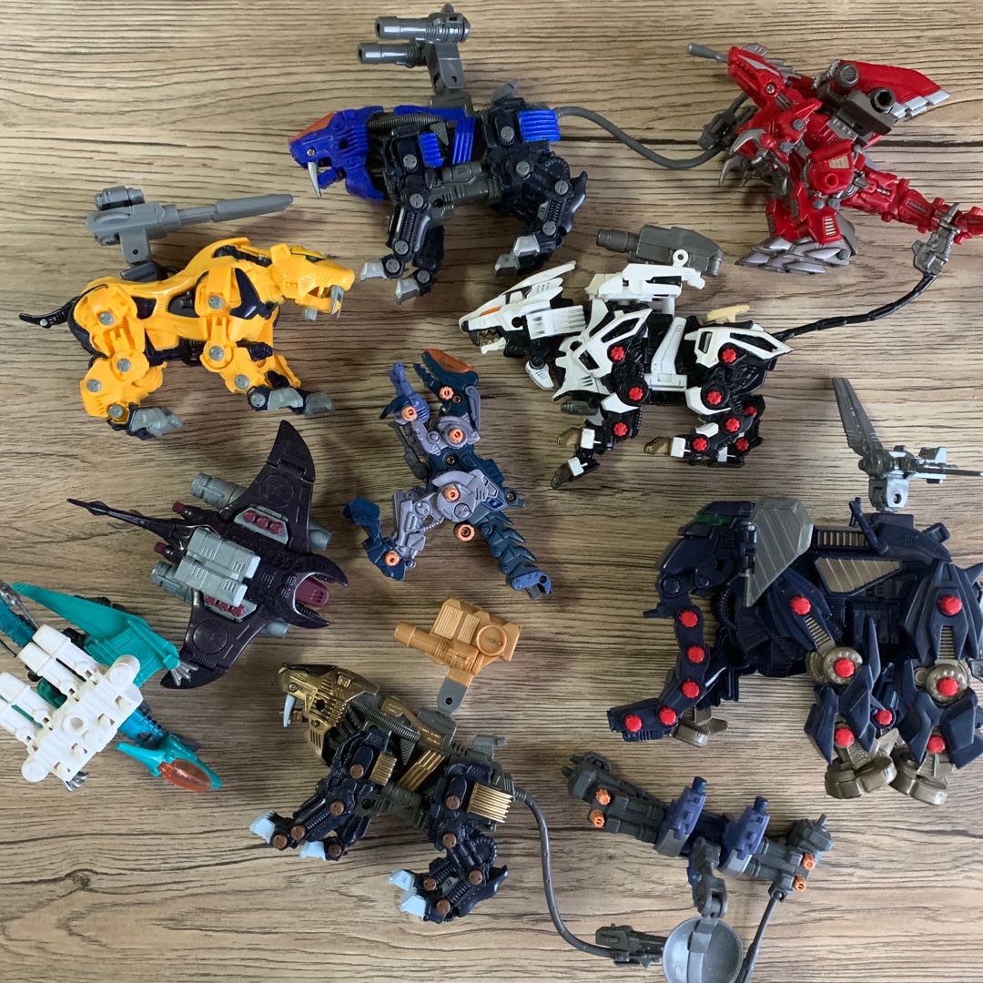 Assorted Zoids figures Hobbies Toys Toys Games on Carousell