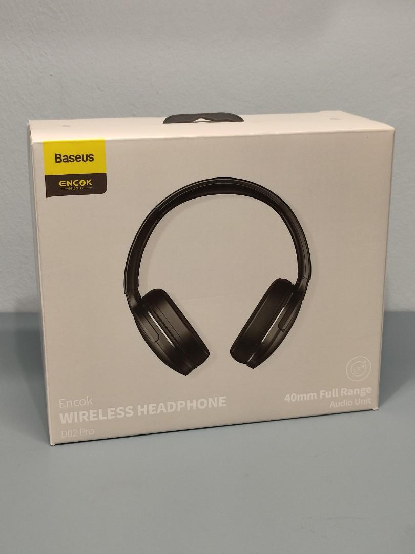 Baseus Encok D02 Pro Wireless Headphone, Audio, Headphones & Headsets ...