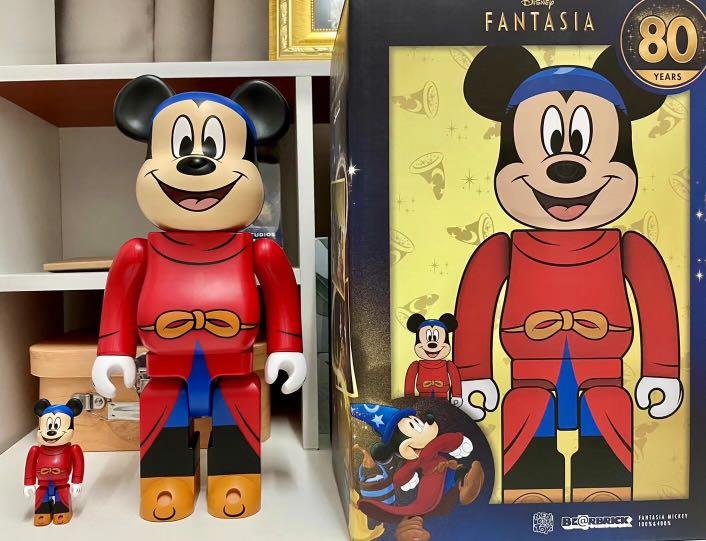 Bearbrick Mickey Fantasia 400% 100%, Hobbies & Toys, Collectibles