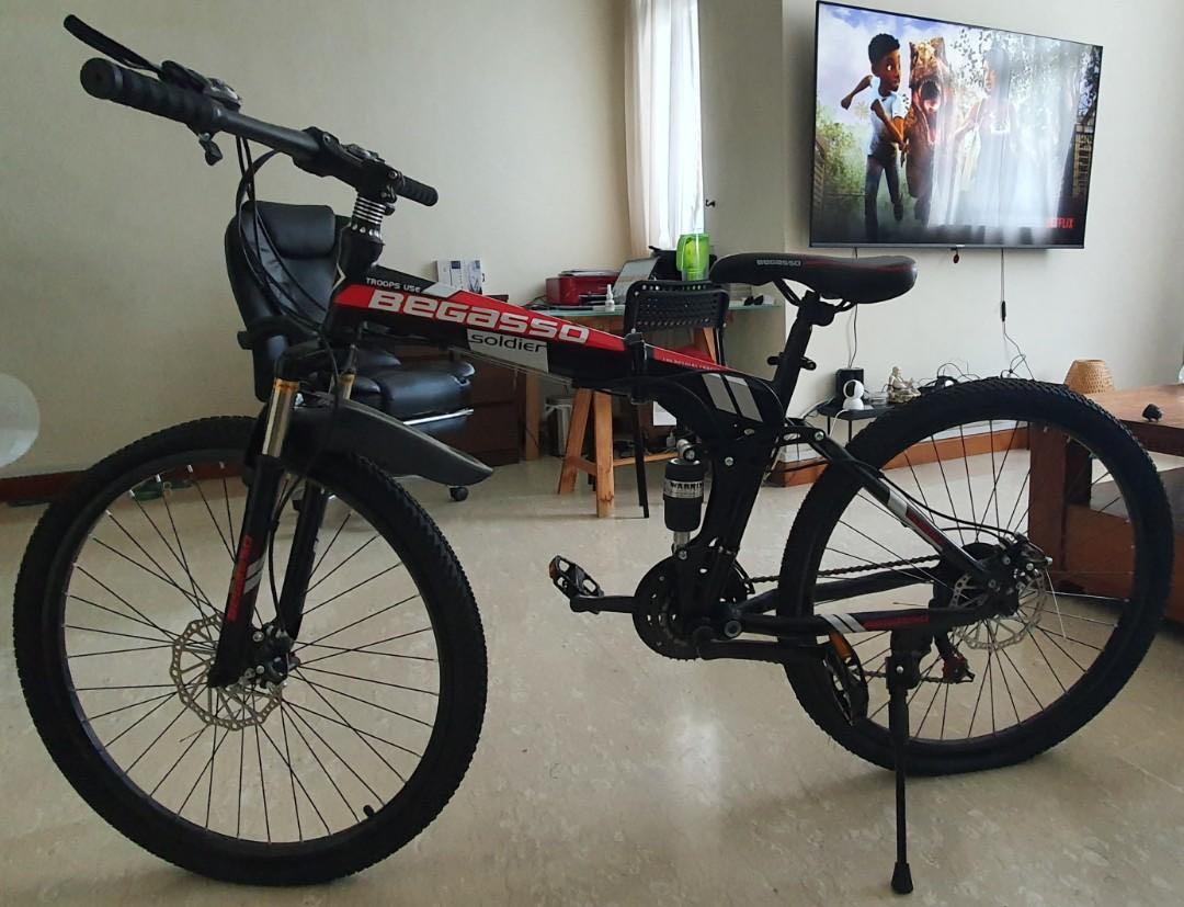Begasso foldable top mountain bike