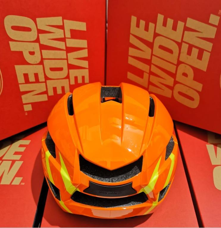 Bell Sidetrack II Youth Helmet Orange Yellow Size 50cm 57cm Sports Equipment Bicycles Parts Parts Accessories on Carousell