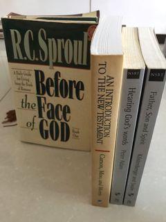 Biblical theology books and books by DA Carson, Watchman Nee, Richard Belcher