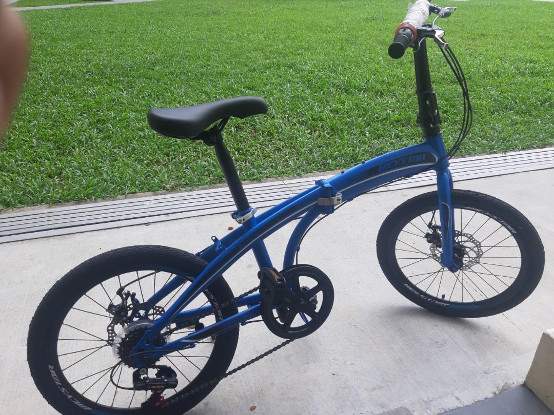Bicystar folding bike review clearance