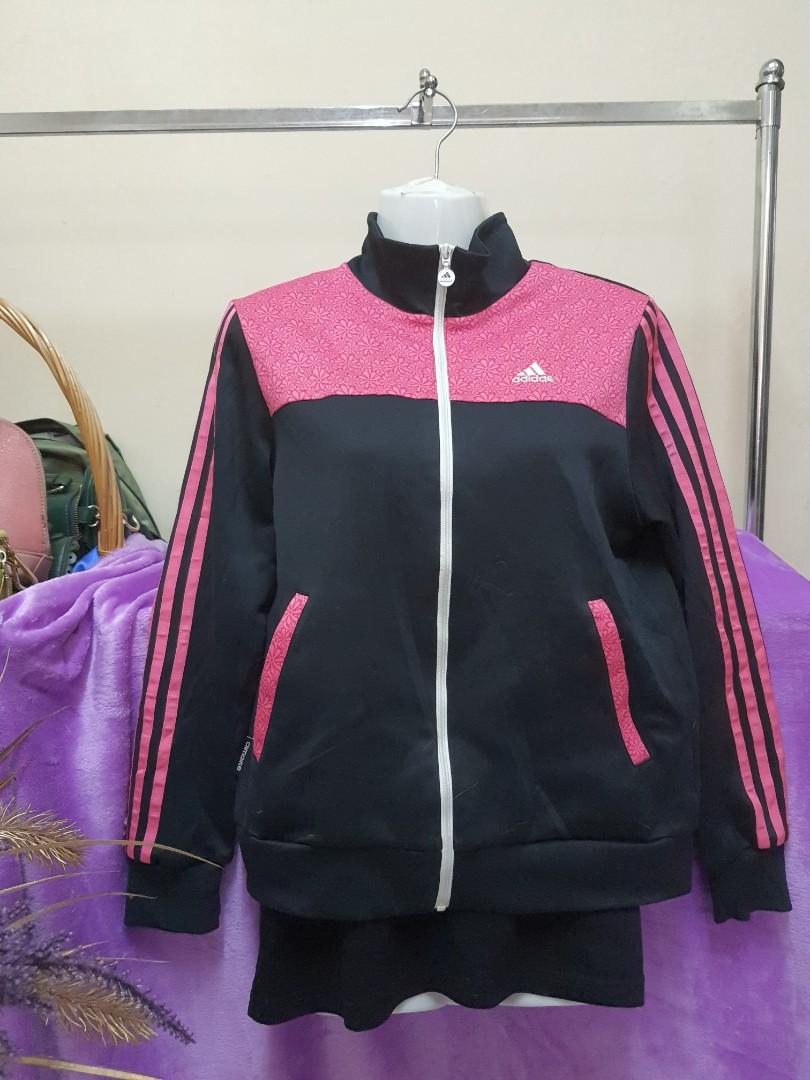 hot pink athletic jacket