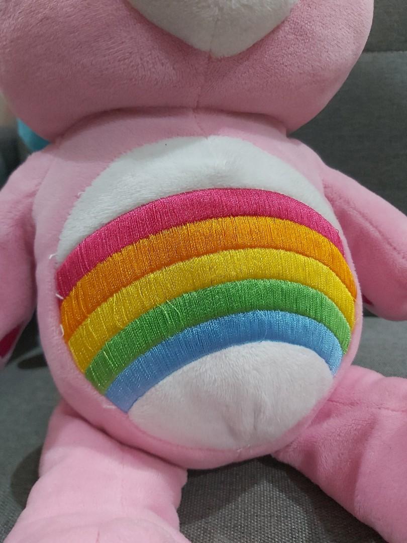 Boneka Care Bears Brand Putih Cheer Bear Pink Dan Wish Bear Hijau Toys