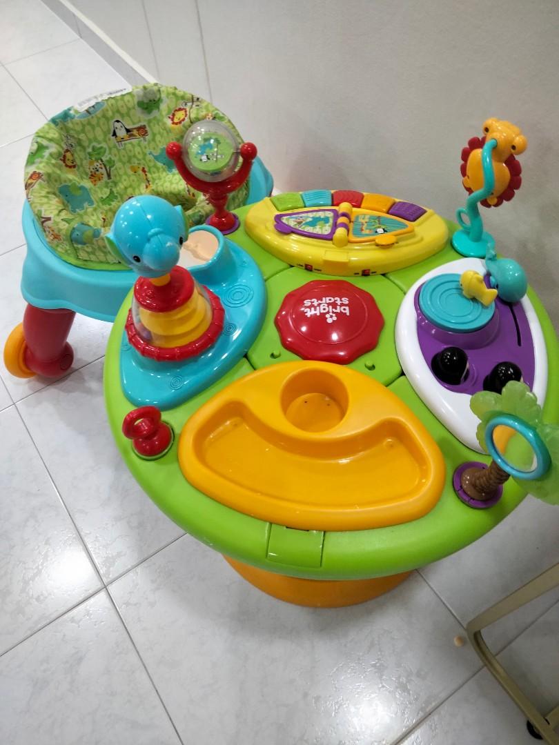 Bright starts 3in 1 around we go activity center, Babies & Kids