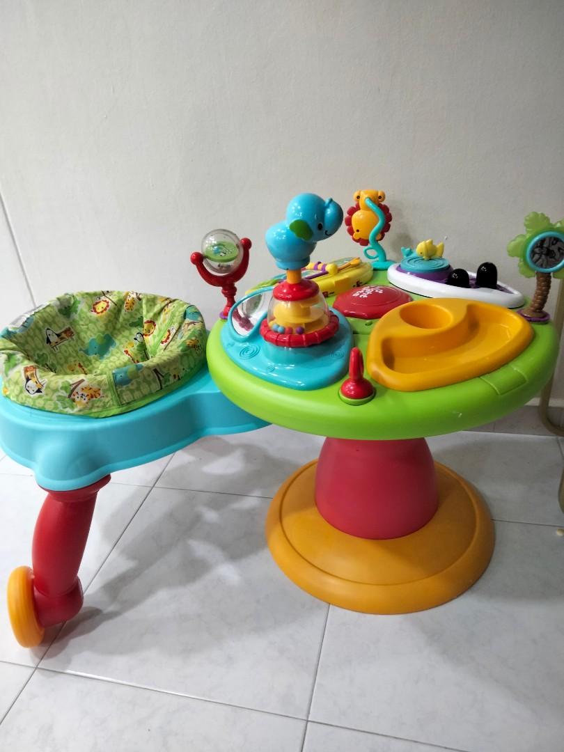 Bright starts 3in 1 around we go activity center, Babies & Kids