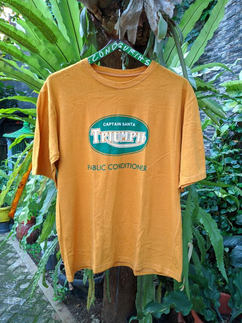 Captain Santa Triumph T Shirt Kaos Film Movie Carhartt Ben Davis Moon Eyes Thrasher Fesyen Pria Pakaian Atasan Di Carousell