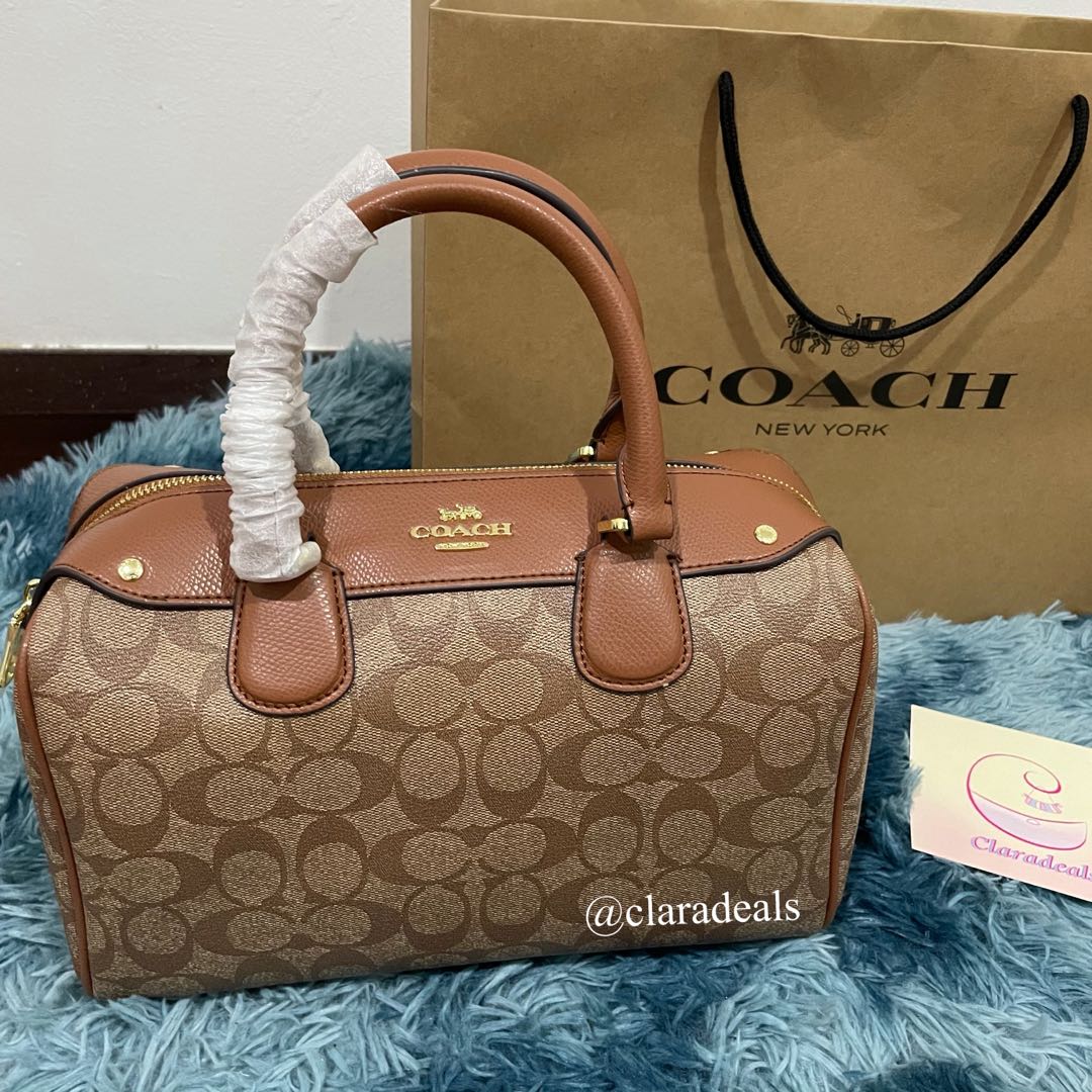 Coach bennett satchel medium size online
