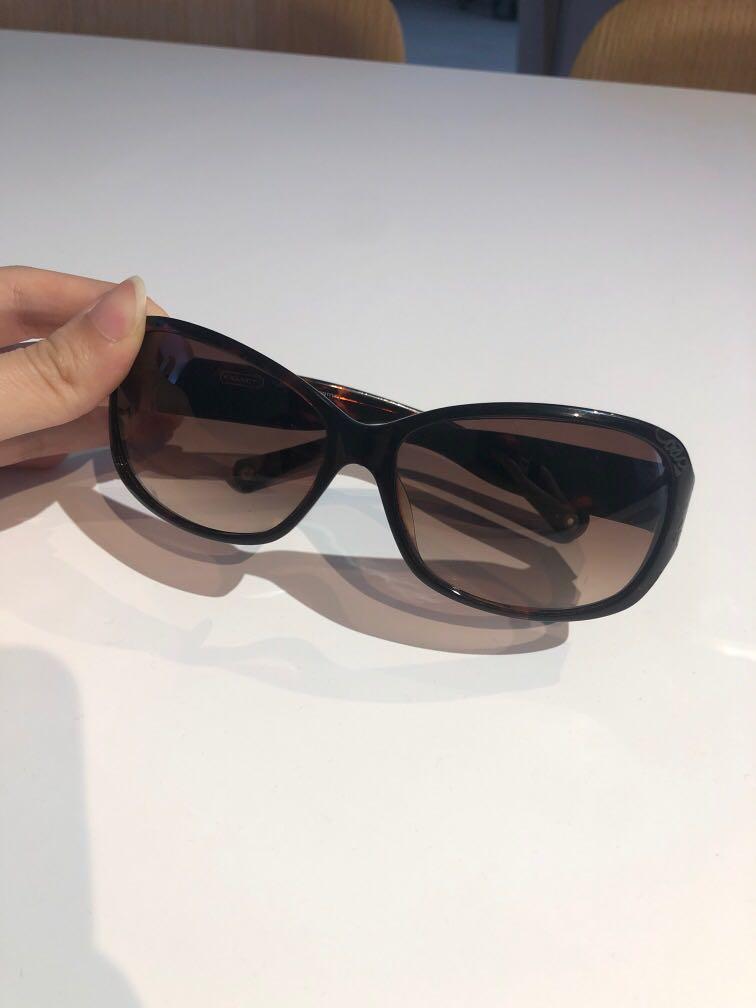 coach tortoise shell sunglasses