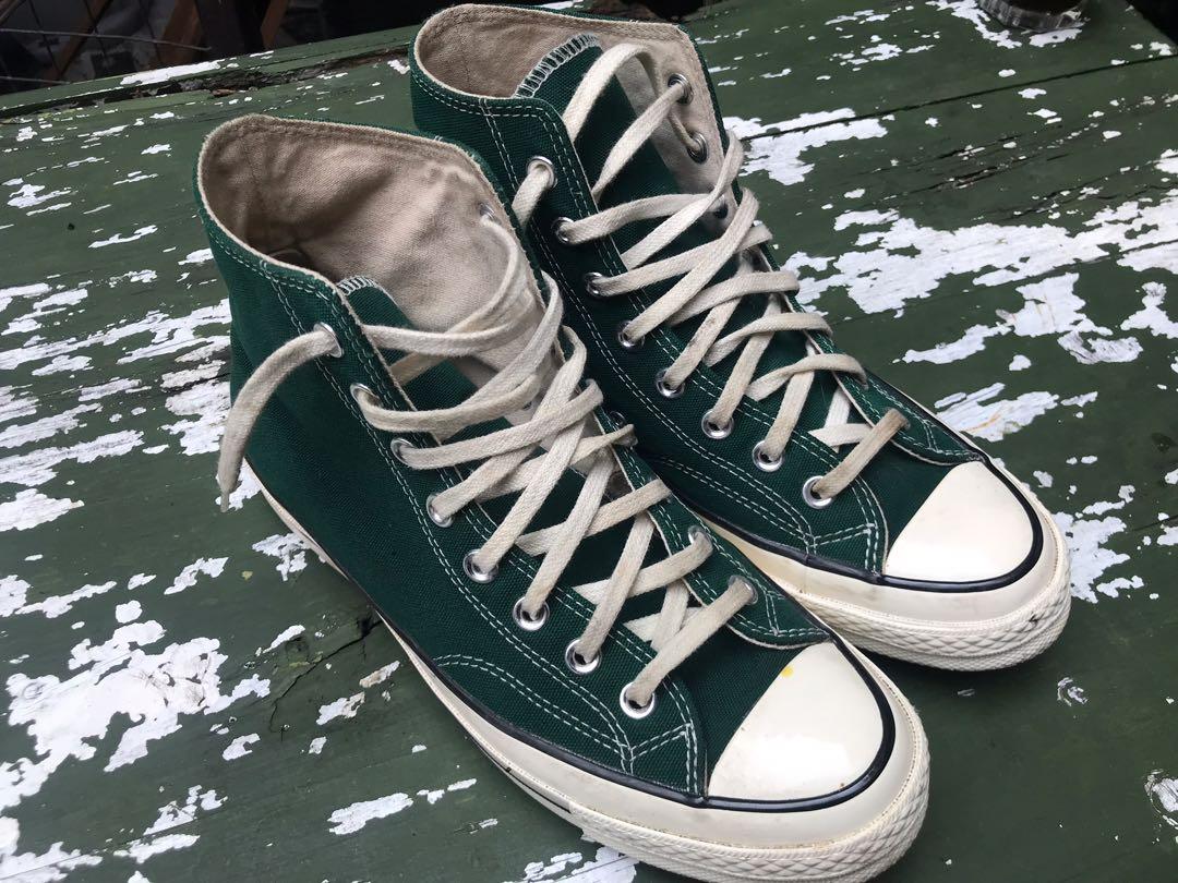 Converse CT 70 Hi Pine Green ORIGINAL Fesyen Pria Sepatu