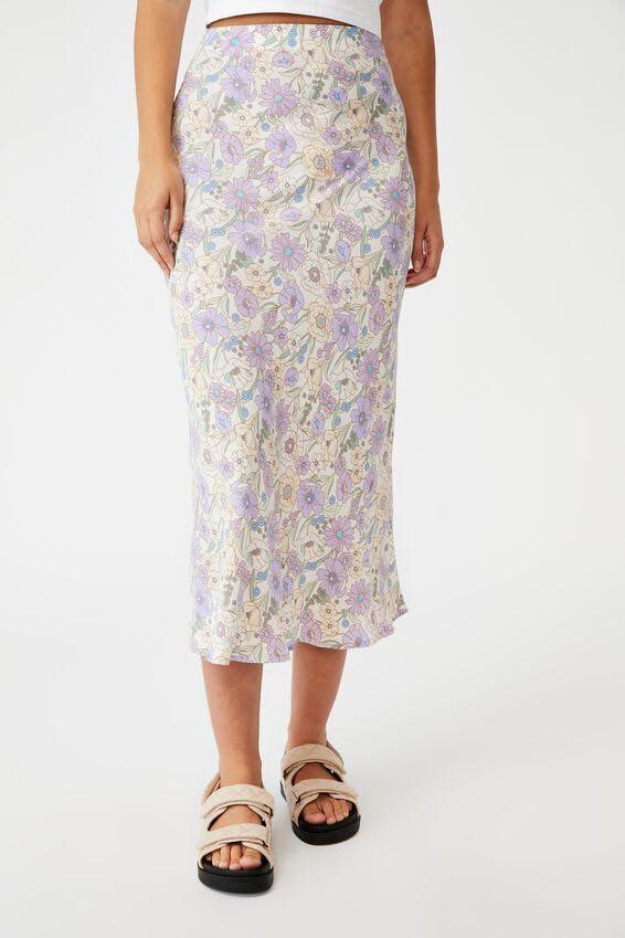 All day slip skirt cotton on Clearance