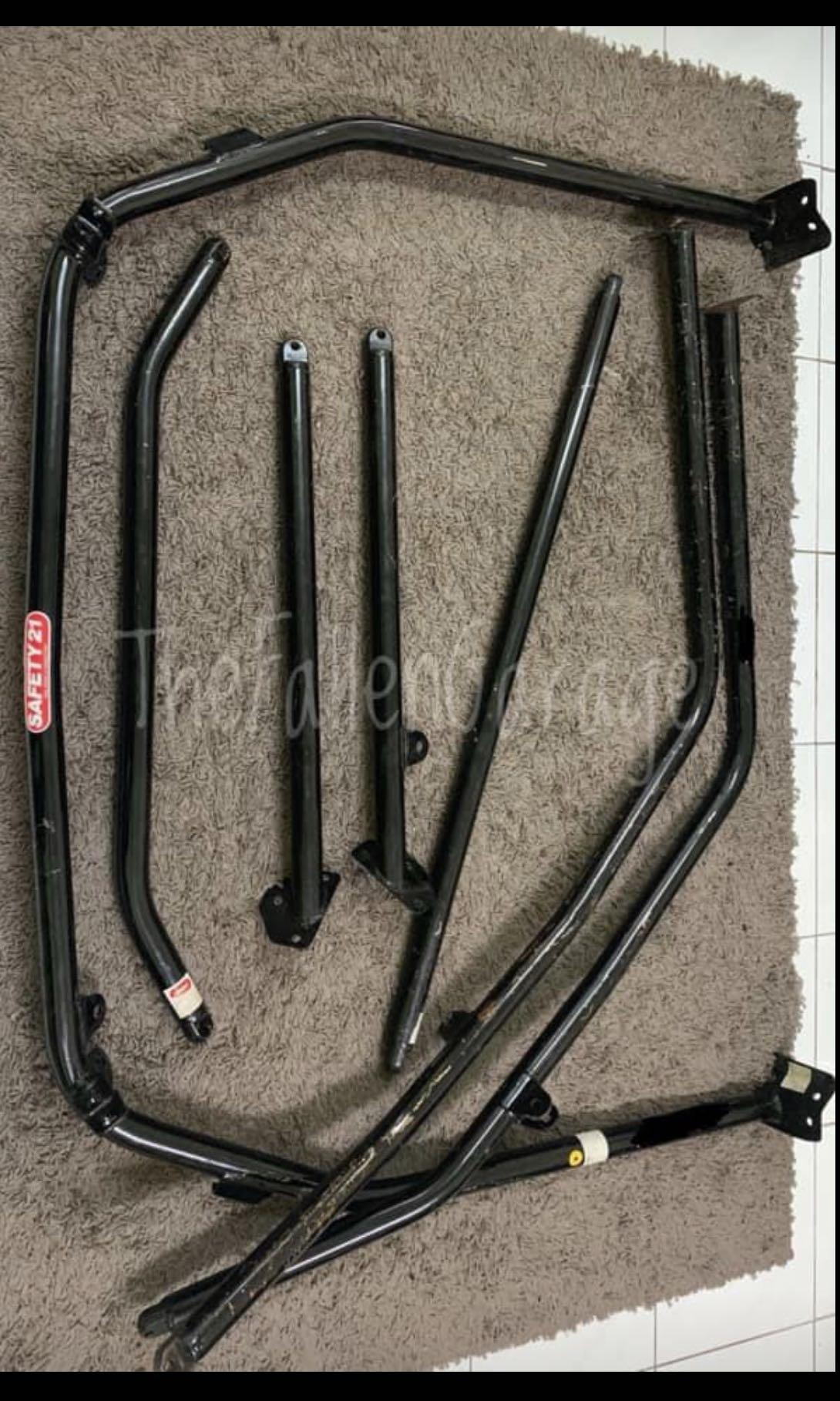 Cusco Safety 21 6-Point Around BLK Roll Cage 89-94 R32 Nissan Skyline (S/O/No Cancel) main image 1