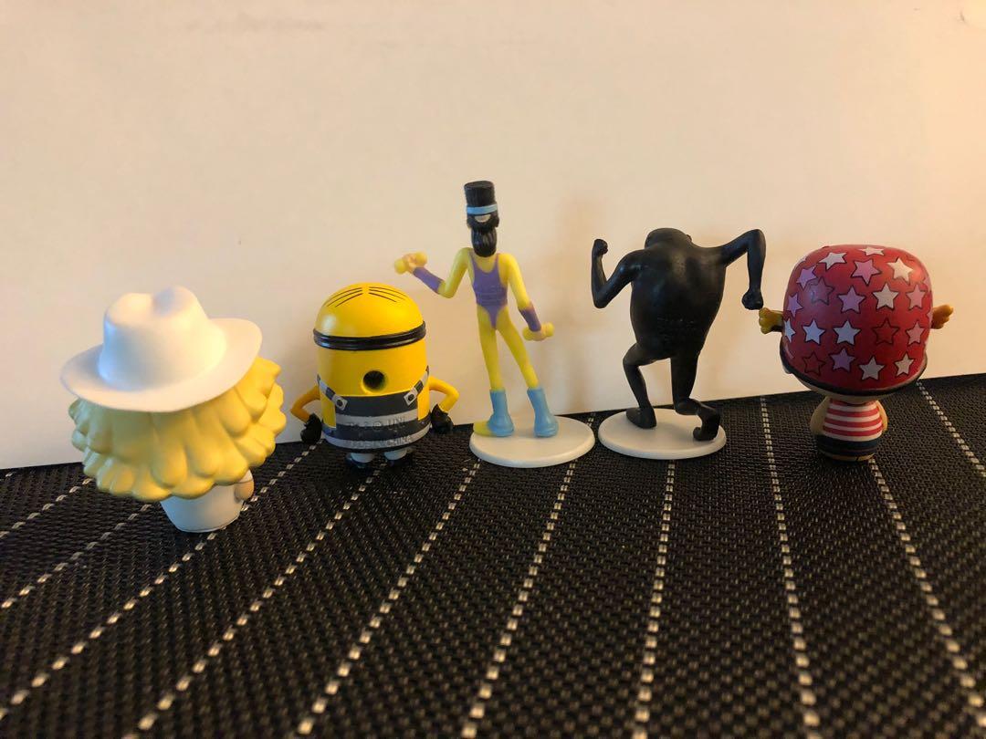Despicable Me Minion Gru Dru Stuart Figure Set Hobbies Toys Toys Games On Carousell