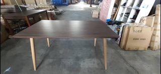 Dining Table / Solid Wood Kitchen Dining Table / Meja Makan / Workspace / WFH